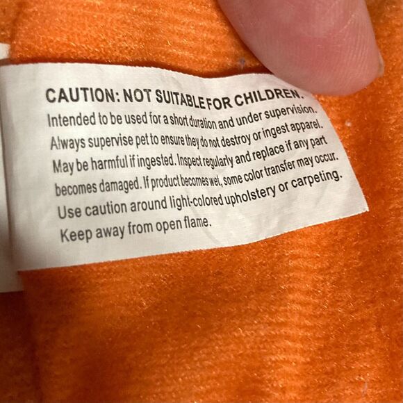 Camouflage HUNTING Dog Puffer Quilted Jacket Zippered Green Brown Orange Small - Picture 10 of 12